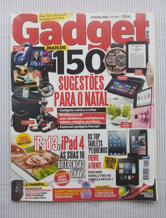 8 revistas GADGET e GADGET GAMER , interessante