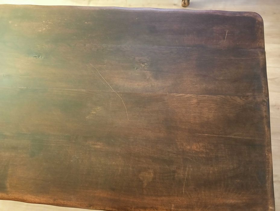 Drewniany solidny stół antyk