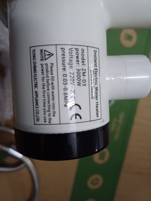 Torneira água quente instantânea