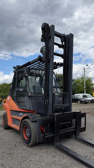 Wózek widłowy Linde H80T-01 / UDT/ Gwarancja 3 m. / LPG