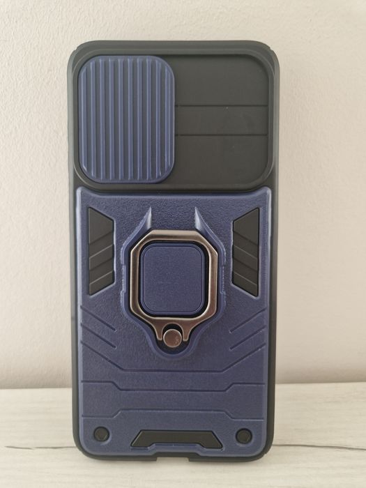 Ring Lens Case do Samsung Galaxy S23 Plus Granatowy