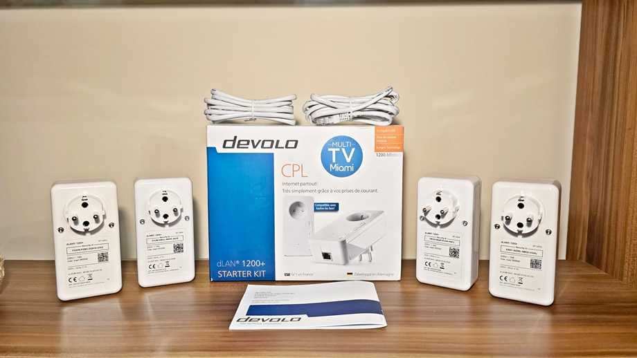 Devolo CPL dLAN 1200+ (Kit PowerLine) - 4 unidades