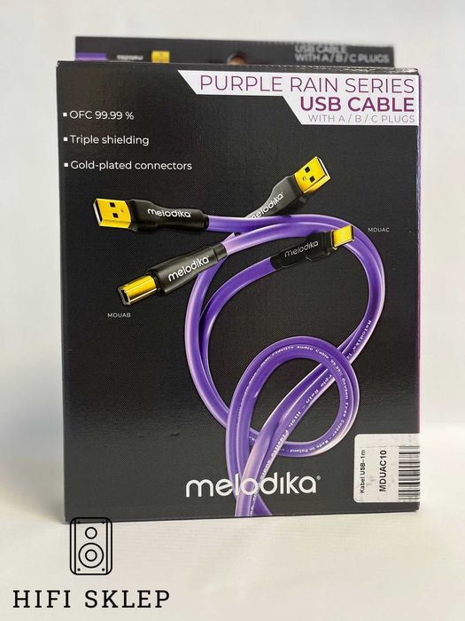 Melodika MDUAC10 | Kabel Przewód USB A/C | 1m