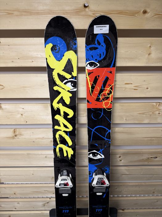 Freeride twintip | Szerokie Narty SURFACE ONE LIFE 179cm | freeski 112