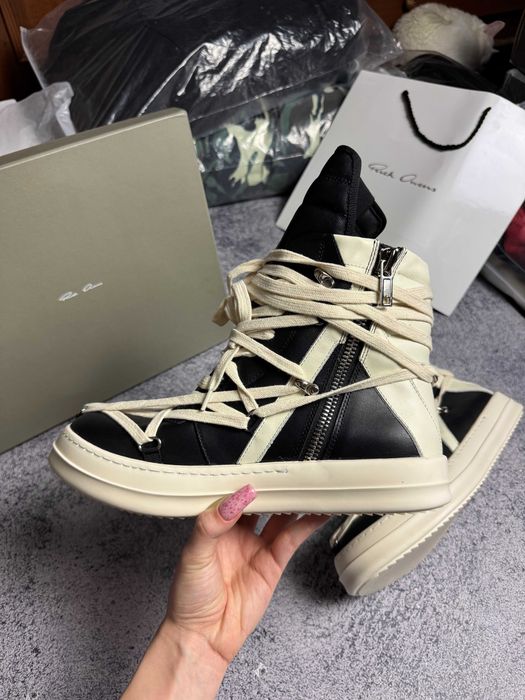 Ботинки Rick Owens Geobasket Megalace