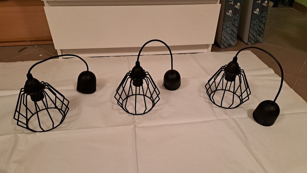 Lampy pojedyncze loft 2 sztuki