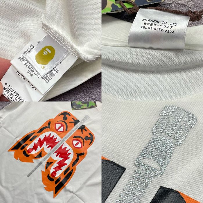 Футболка bape Тайгер / bape Tiger