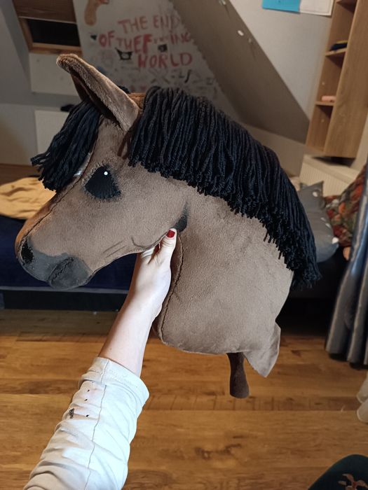 Hobby horse koń na kiju /patyku typu finland