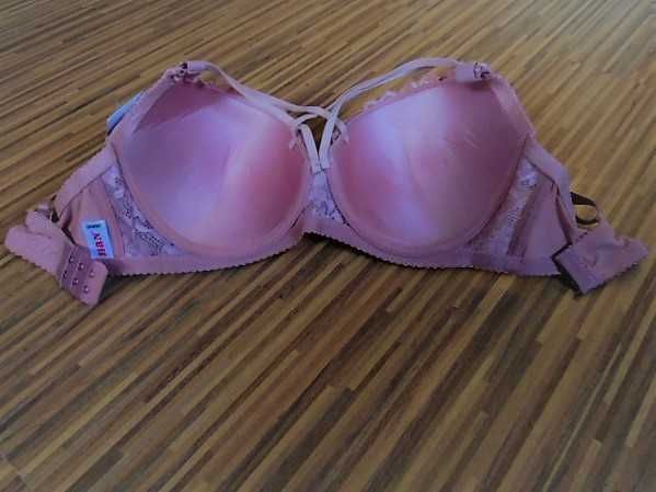 Han/ biustonosz 80D indyjski róż ramiączka straps