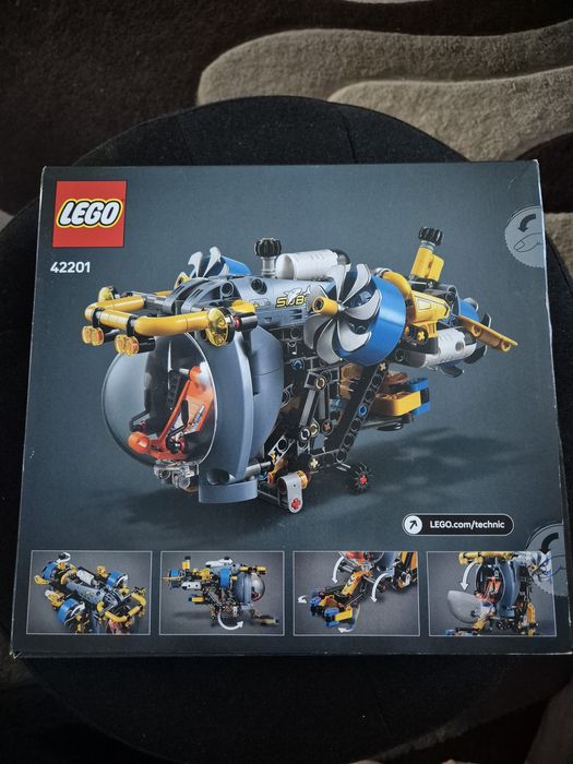 LEGO TECHNIC Badawcza łódź podwodna 42201 NOWE