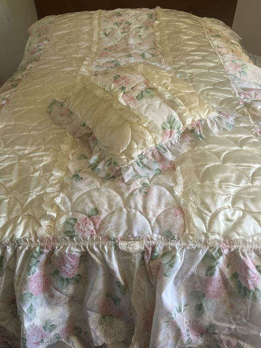 Edredão como novo cama de solteiro