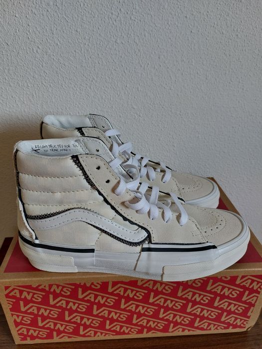 Vans Sk8-Hi Bege novo sem etiqueta