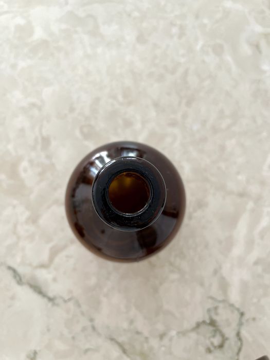 Wazon szklana butla szkło aptekarskie apteczna butelka VINTAGE PRL