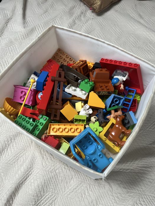 Bardzo duzy zestaw lego duplo