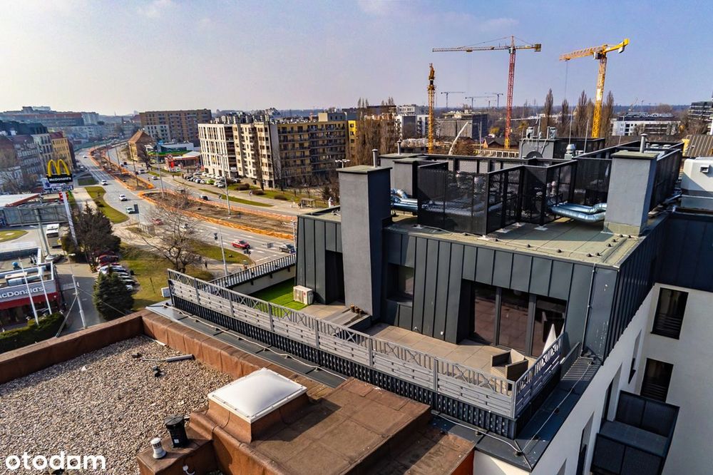 Wrocław Centrum Piękny Apartament Duży Taras BEZ PROWIZJI