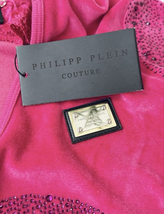 Велюрова сукня PHILIPP PLEIN оригінал