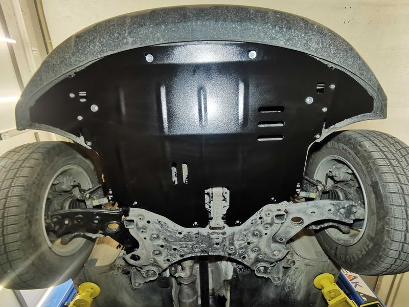 Защита поддона двигателя Kia Sorento III 2014+ Захист картера двигуна