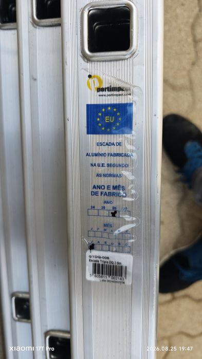 Escada Alumínio 3 Lances (7,5 metros)