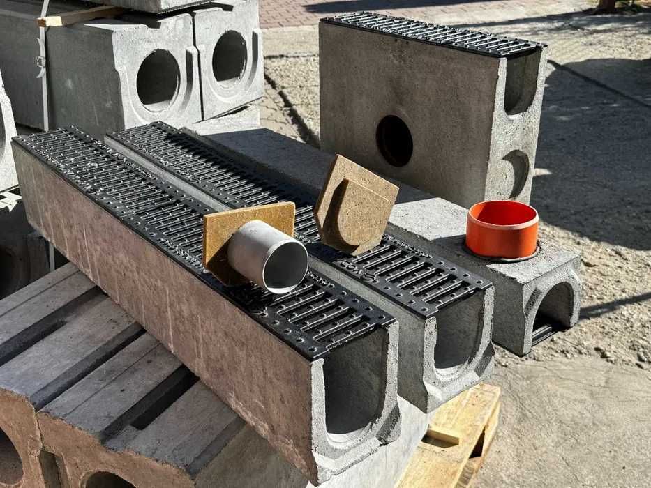 ODWODNIENIE LINIOWE B125 14x13 Betonowe Żeliwo! Promocja!