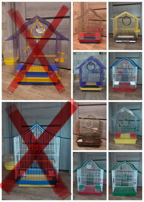 Клетка для попугая птиц "Природа"