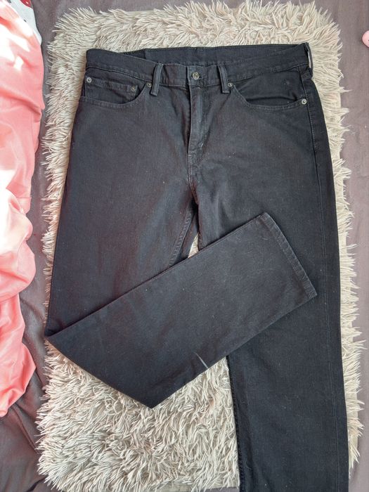 Czarne jeansy Levi's 511 Slim Fit / W32 L32