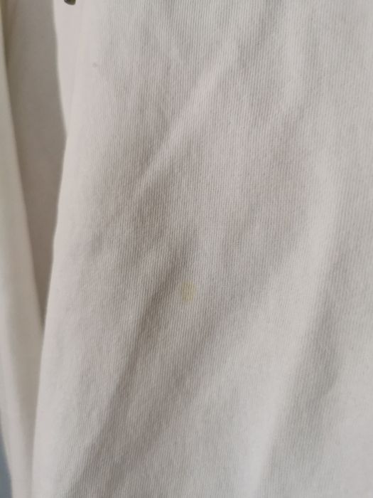 Biała bluza z kapturem sinsay M
