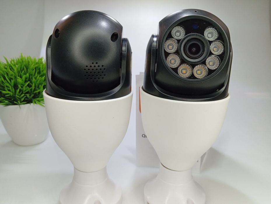 ‼️WI-FI CAM E27 Вай-фай камера під цоколь Домашня Камера лампочка ‼️