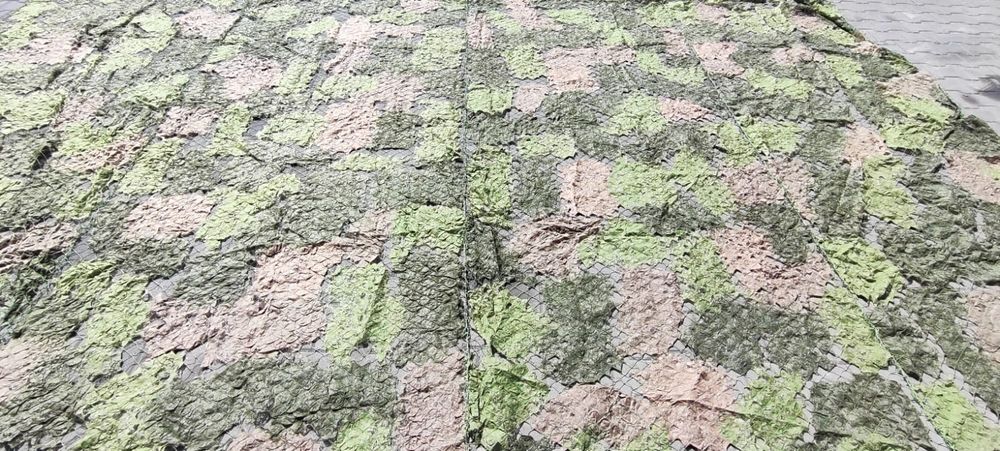 Wojskowa siatka maskująca 6x6m