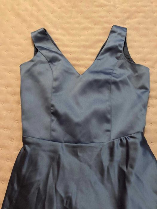 Vestido azul sereia