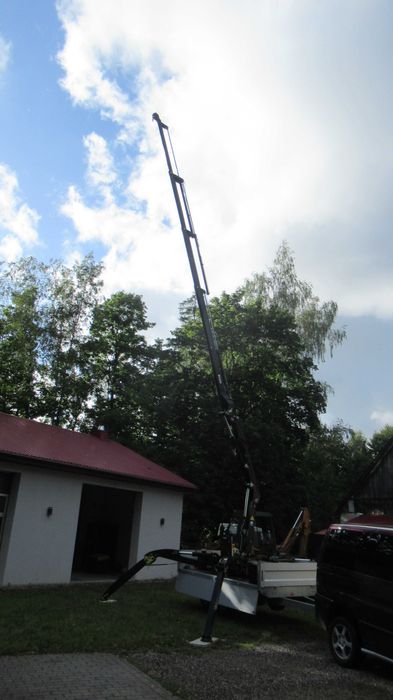 Nowy Mini żuraw pajak na przyczepie BEFARD XJ55 , CHWYTAK , UDT