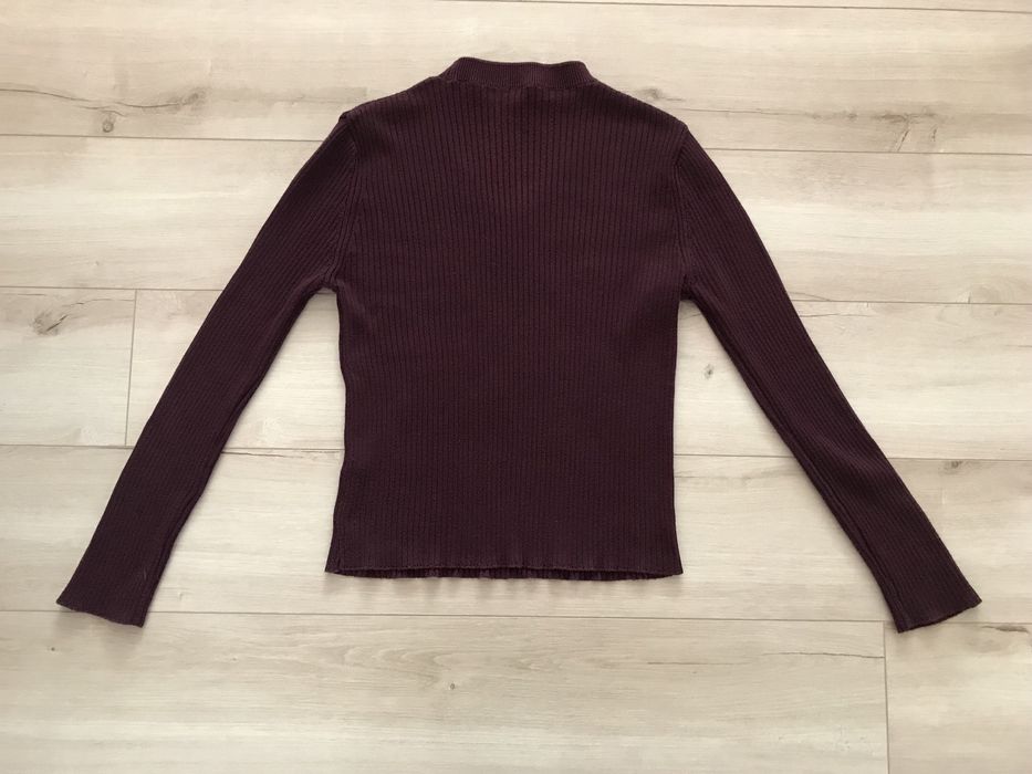 Укорочена жіноча   кофта в рубчик 44-46 роз