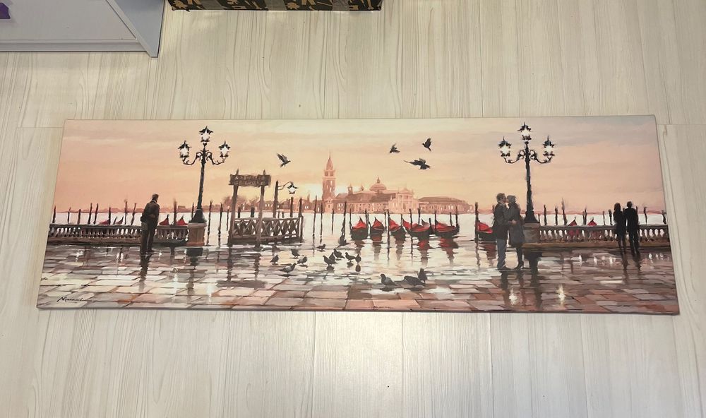 Richard Macneil WenecjaObraz druk cyfrowy na płótnie 140x45 cm