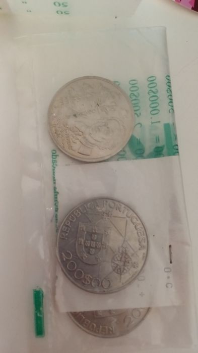 Moedas comemorativas