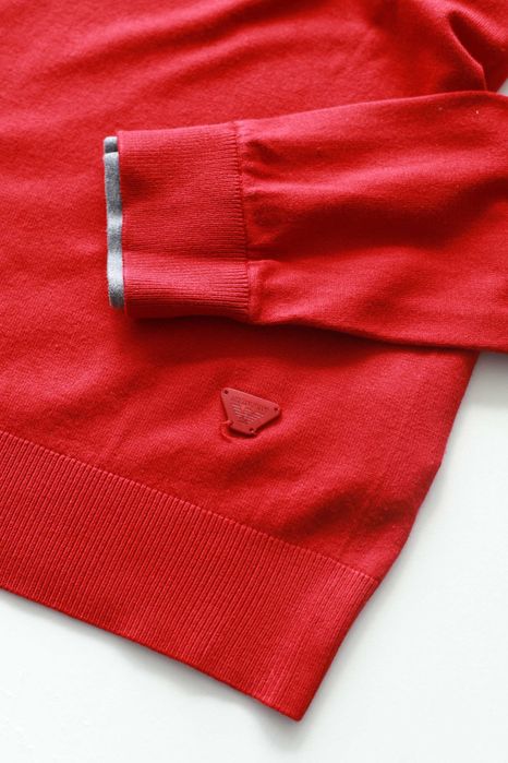 Светр 1/3 zip Armani Jeans на замочку