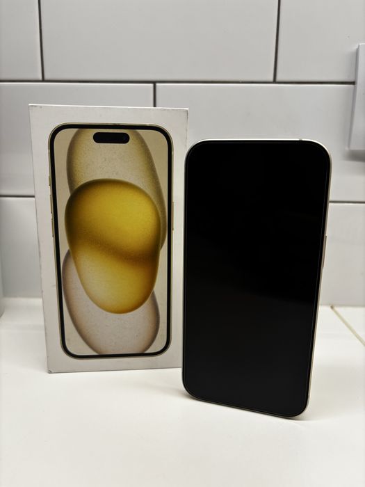 iPhone 15 | 128GB | żółty | super stan | Kraków