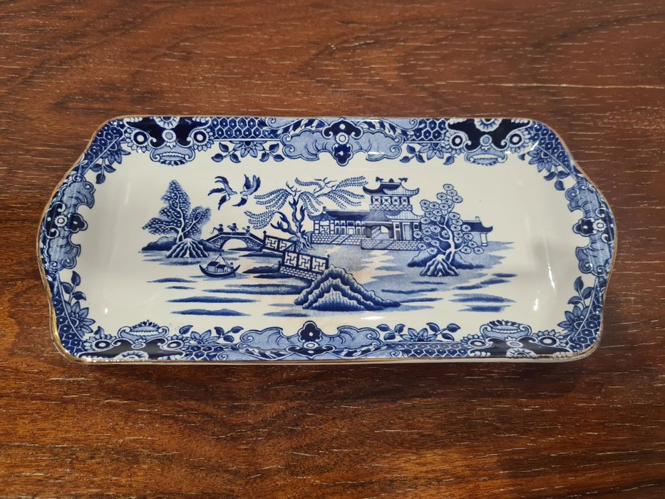 Chávenas  e torteira inglesas Burleigh ware