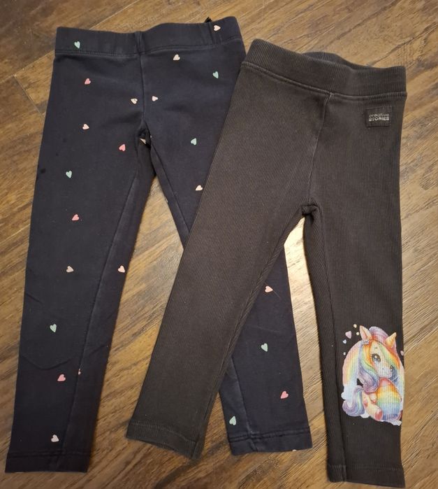 Getry leginsy Zara H&M dla dziewczynki  rozmiar 86 i 92