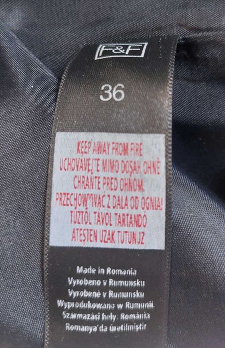 Sukienka czarna 36/8/S