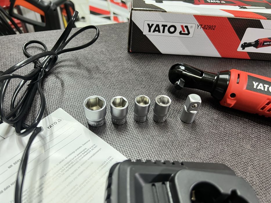 Трещотка ударная аккумуляторная YATO YT-82902 На 45 Нм 2 года гарантия