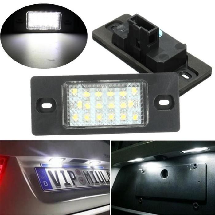 Led подсветка номера Golf Passat Touran Touareg Jetta Polo T5 Caddy