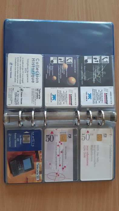 Cartões telefónicos da década de 90