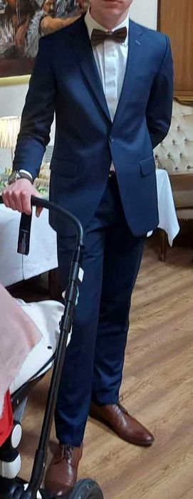 Elegancki Stylowy Garnitur Dwuczęściowy