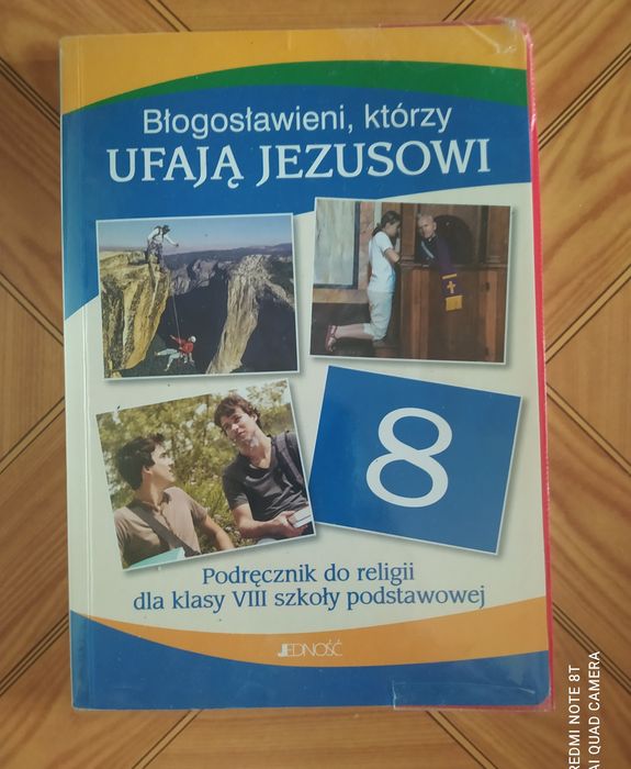 Książka do religii Błogosławieni którzy ufają Jezusowi 8