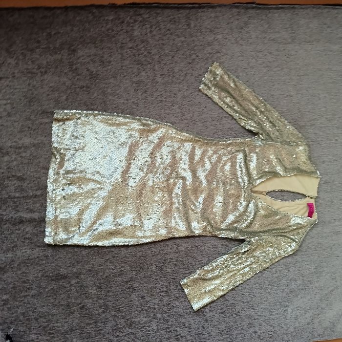 Платье в пайетки сукня пайєтки Boohoo розмір М