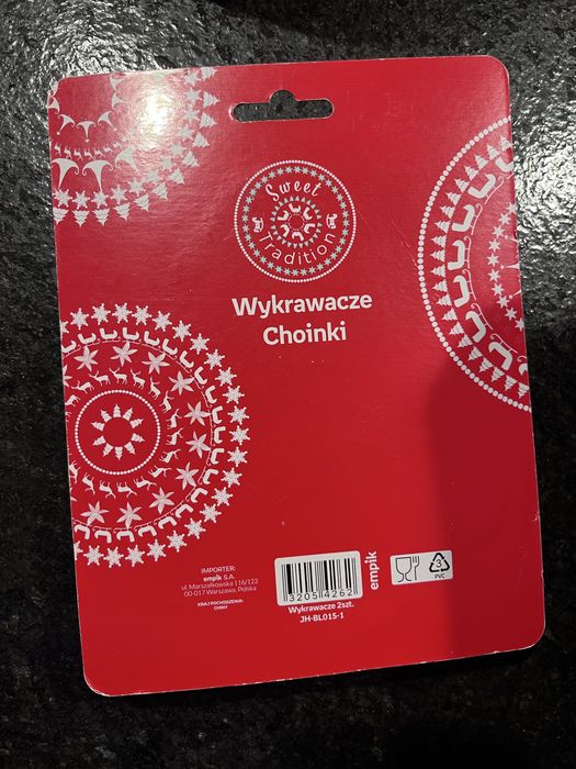 Foremki świąteczne choinki