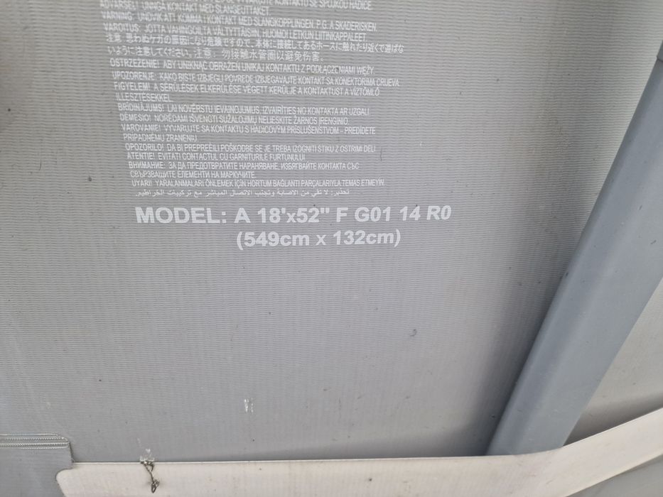 Basen ogrodowy 5,5m