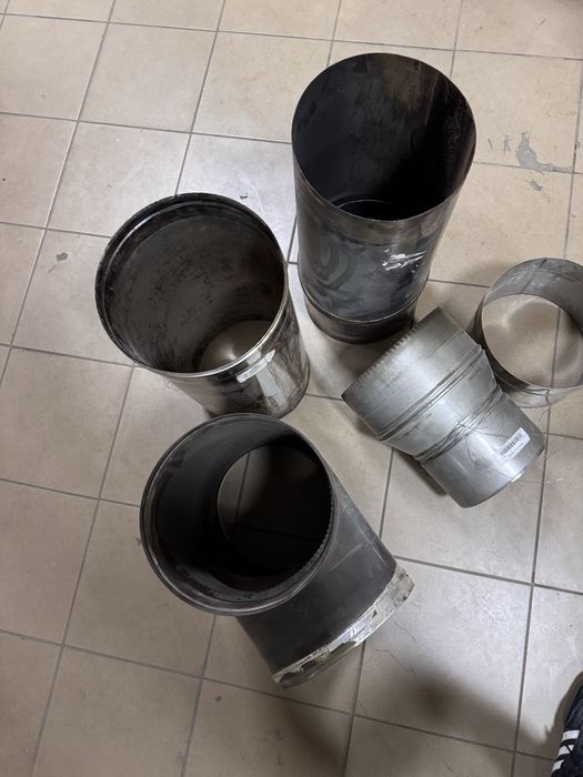 Димові труби димохід250 мм регулятор тяги