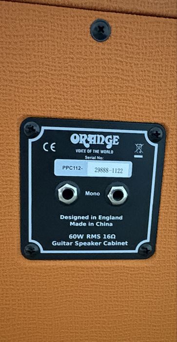 Kolumna gitarowa Orange PPC-112