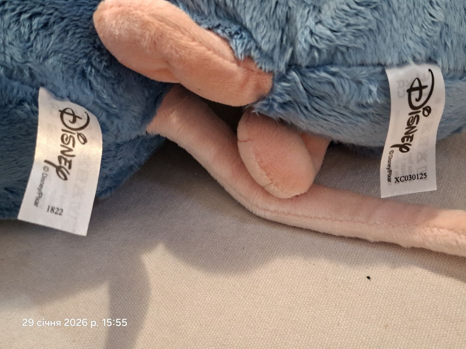 Рататуй 33 см фирменный с батоном и ложкой пиксар дисней