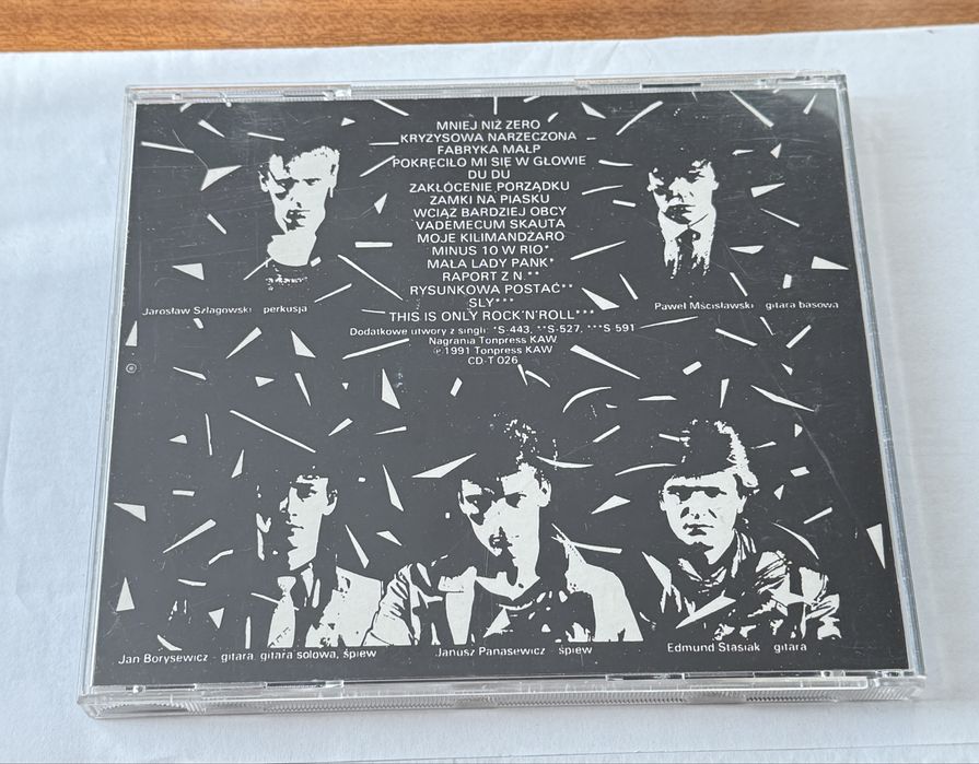 Lady Pank cd Tonpress 1991